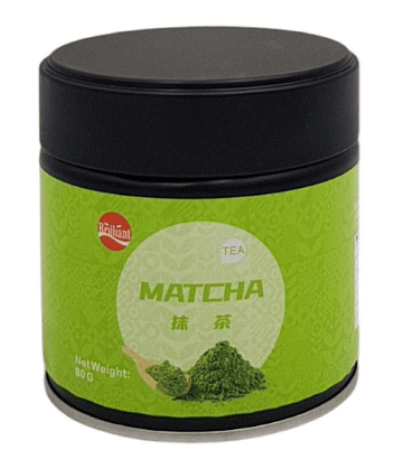 Herbata Matcha BRILLIANT 80g – Oryginalna, Premium Jakość - obrazek 1