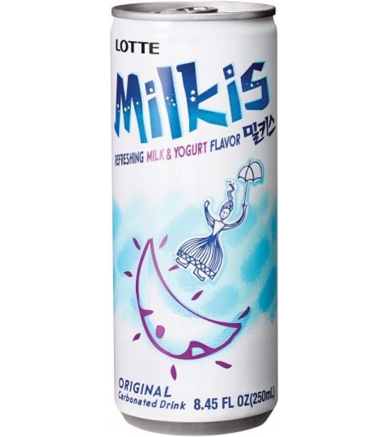 MILKS Napój Jogurtowy Gazowany 250ml – Orzeźwiający Smak - obrazek 1
