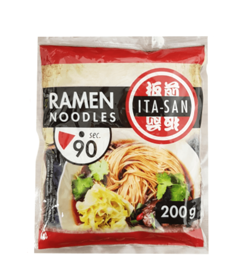 Świeży Makaron Ramen ITA-SAN 200g – Autentyczny Smak Japonii - obrazek 1