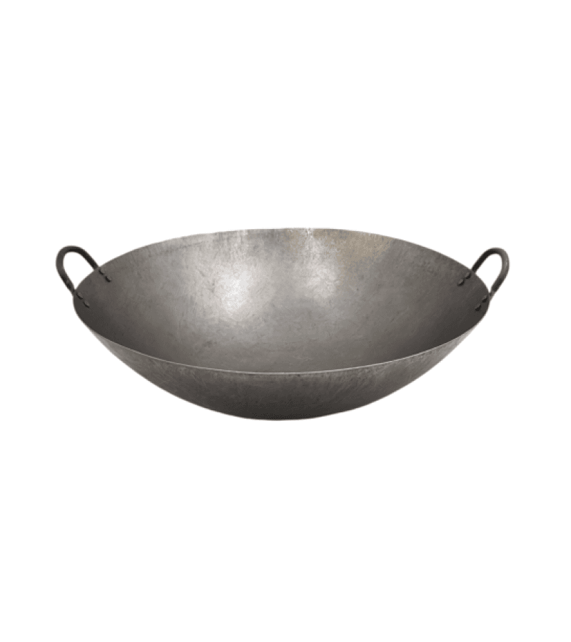 Wok Kantoński 51 cm Stal Węglowa – Trwały i Profesjonalny - obrazek 1