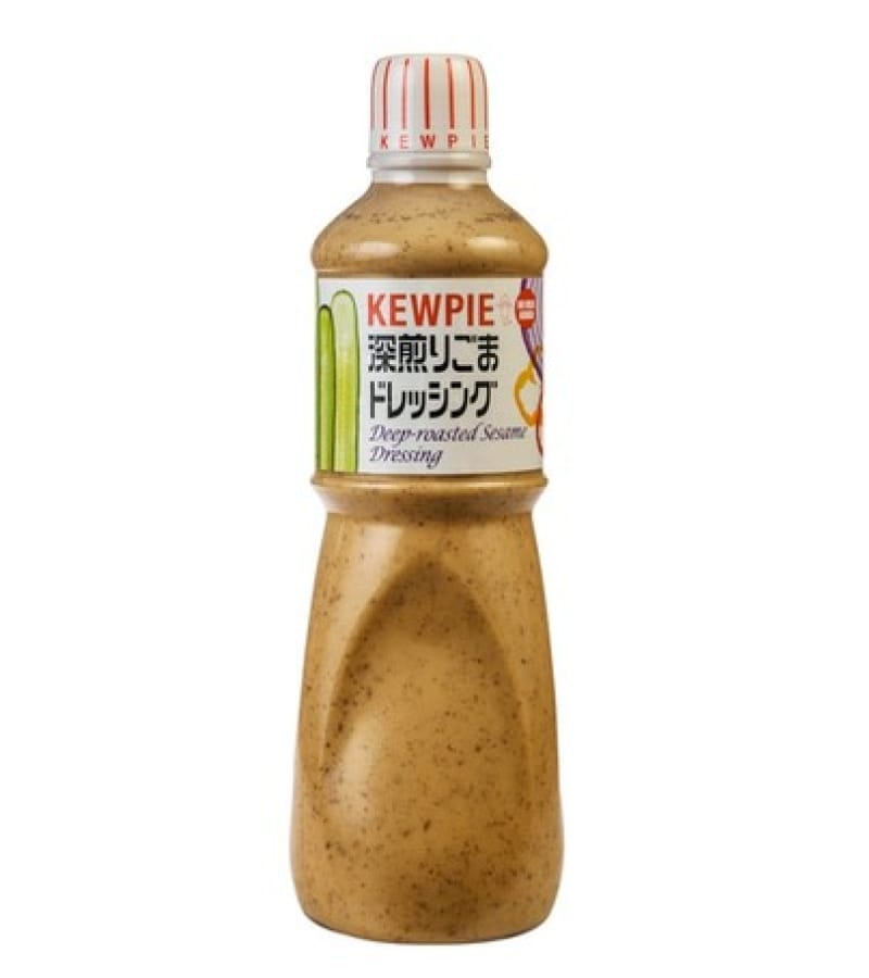 Sos Sezamowy KEWPIE 1L Prażony Sezam do Sushi i Sałatek - obrazek 1