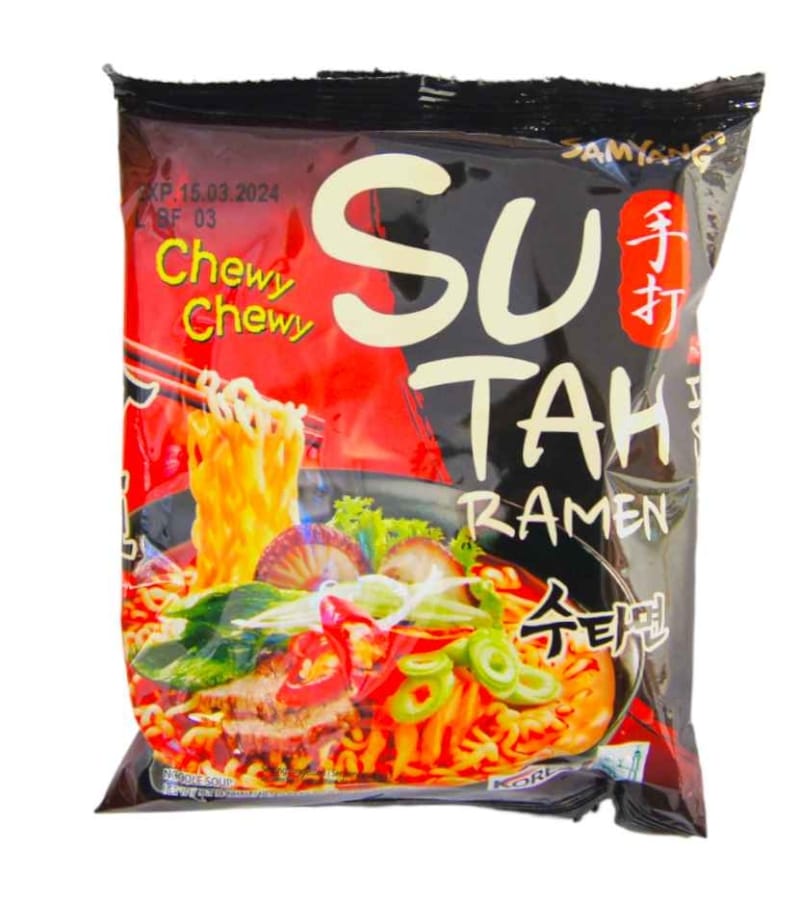 Samyang Zupka Ramen Ostra Wołowina Sutah 120g – Pikantna! - obrazek 1