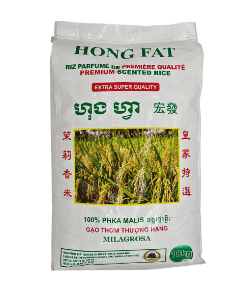 Ryż Jaśminowy Premium Phka Malis Hong Fat 18kg – Aromatyczny & Naturalny - obrazek 1