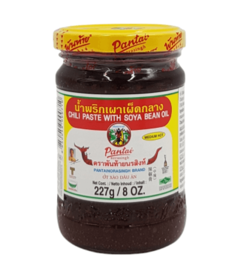 Pasta Chili Średnio Ostra z Olejem Sojowym Pantai 227g - obrazek 1