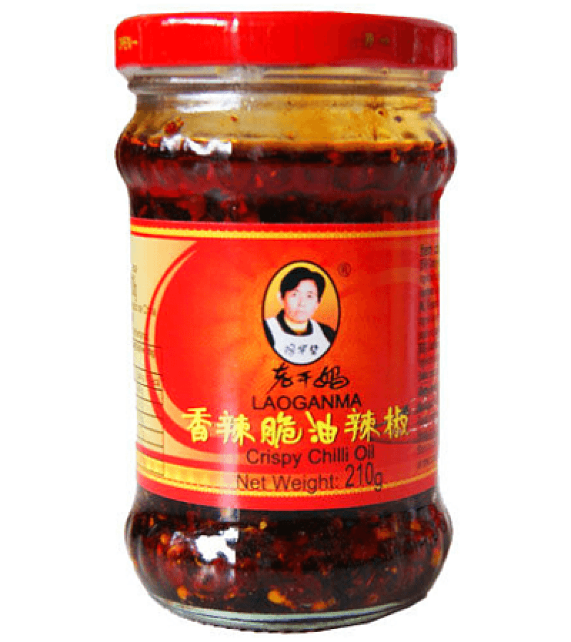 Laoganma Chili w Oleju Sojowym 210g – Chrupiące i Pikantne - obrazek 1