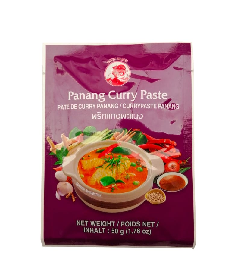 Pasta Panang Curry 50g Cock – Autentyczny Tajski Smak - obrazek 1