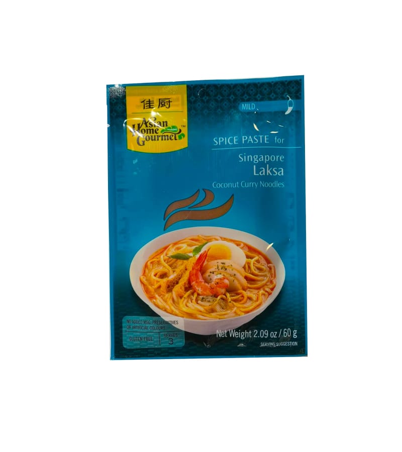 Pasta Singapurska do Laksy 60g AHG – Autentyczny Smak Azji - obrazek 1