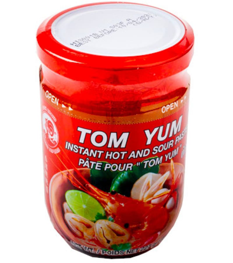 Pasta Tom Yum Cock Brand 227 g – Autentyczny smak Tajlandii - obrazek 1