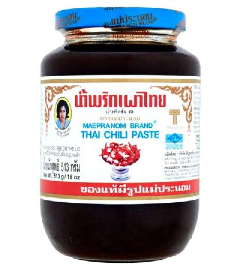 Pasta Chili z Krewetkami Tajska Mae Pranom 513 g – Ostra i Aromatyczna - obrazek 1