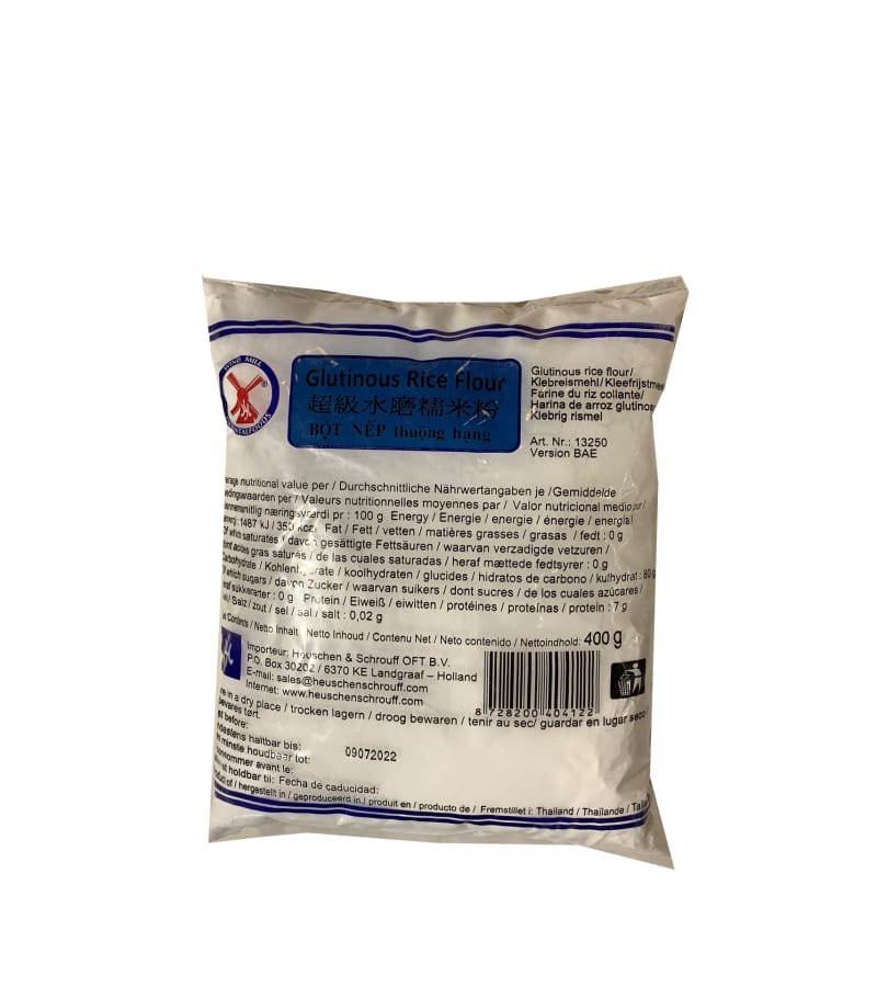 Mąka Ryżowa Kleista WINDMILL 400g – Idealna do Bezglutenowych Przepisów - obrazek 1