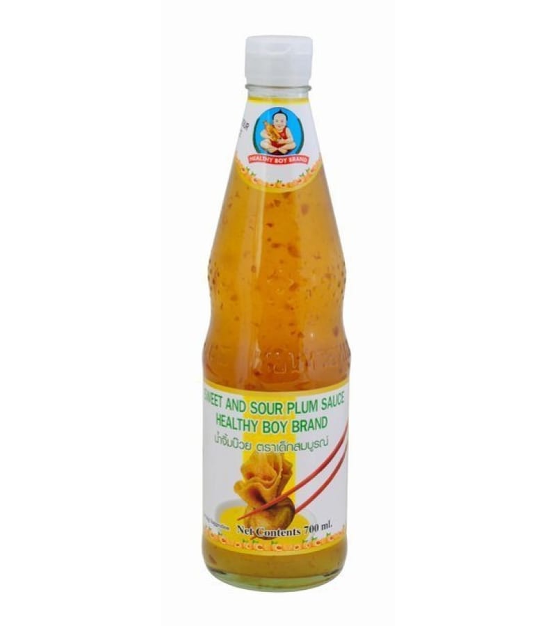 Sos Śliwkowy Słodko-Kwaśny 700 ml Healthy Boy – Naturalny Smak - obrazek 1