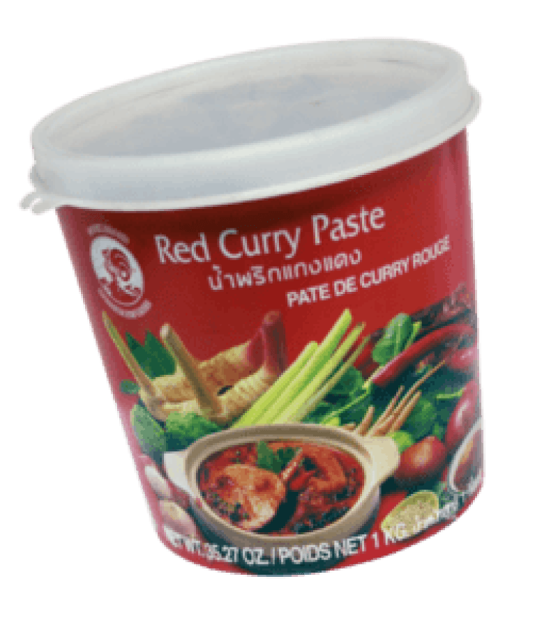Pasta Curry Czerwona COCK 1 kg – Autentyczny Smak Tajlandii - obrazek 1