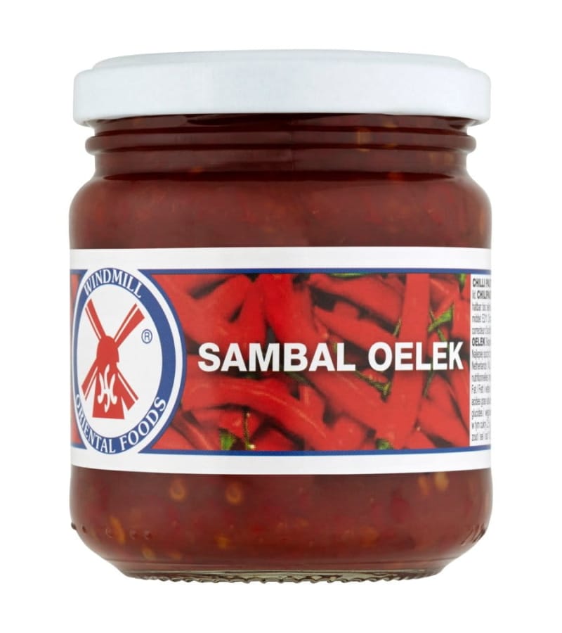 Sos Chili Windmill Sambal Oelek 200g – Ostry i Naturalny - obrazek 1