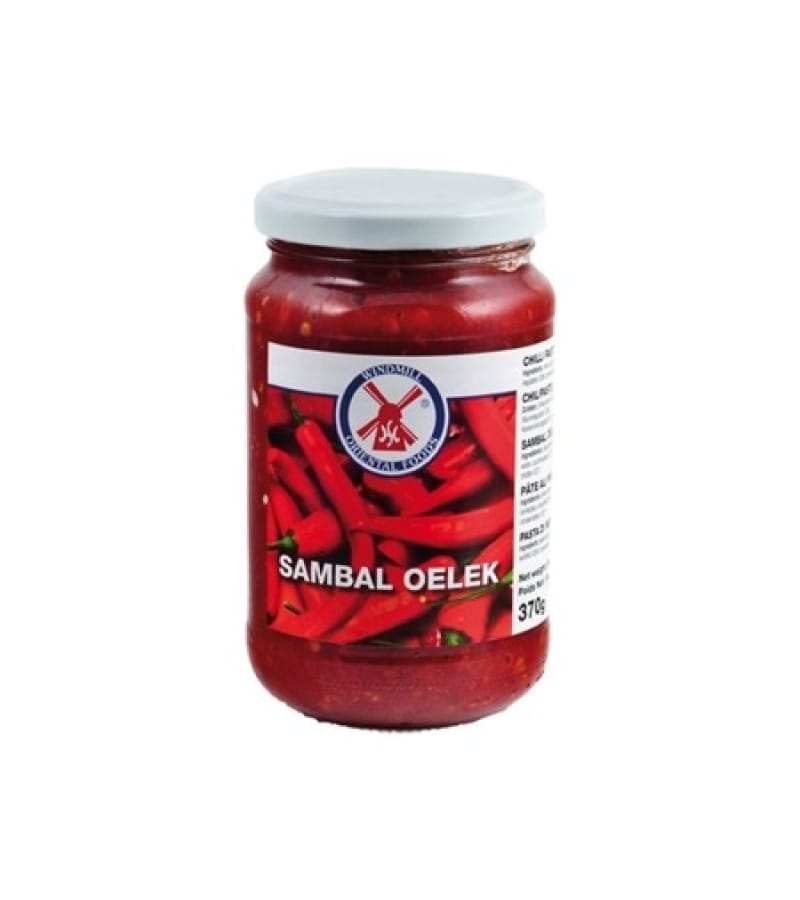 Sos Chili Windmill Sambal Oelek 370 g – Ostry i Naturalny - obrazek 1