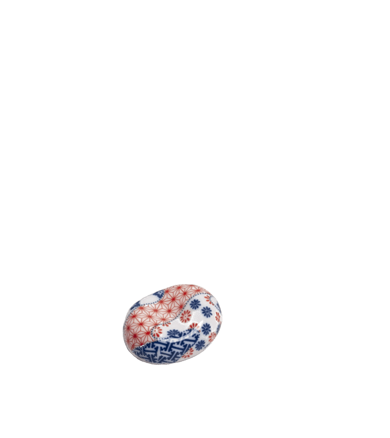 Podstawka pod pałeczki Kamyczek 3,5×2,5 cm – mix kolorów - obrazek 6
