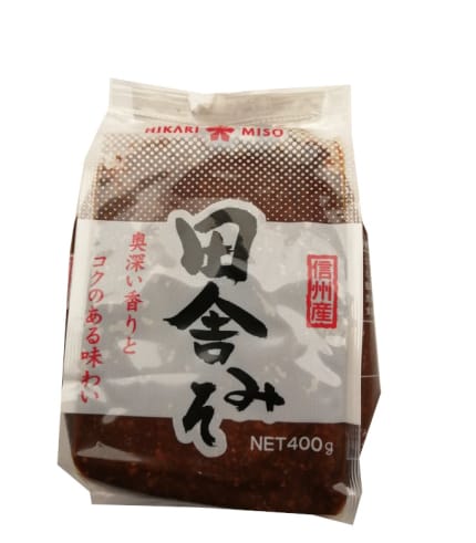 Pasta Miso Czerwona Ciemna HIRAKI 400g – Naturalny Smak Japonii