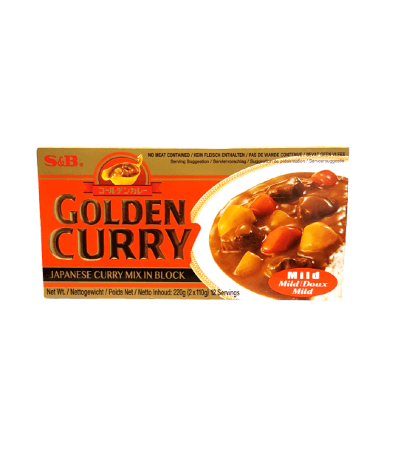 Łagodna Pasta Curry Golden Curry S – Aromatyczny Smak Indii - obrazek 1