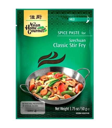 Pasta Seczuańska AHG 50g – Ostra do Klasycznego Stir-Fry