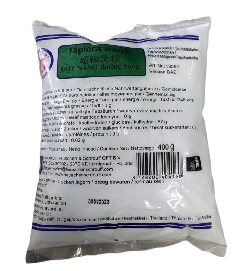 Mąka z Tapioki WINDMIL 400g – Bezglutenowa, Naturalna - obrazek 1