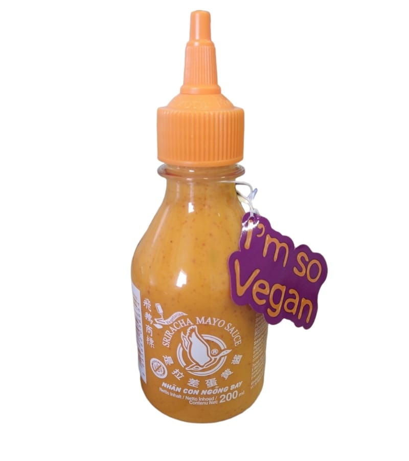 Sos Sriracha z Majonezem Vege FG 200ml – Pikantny i Kremowy - obrazek 1