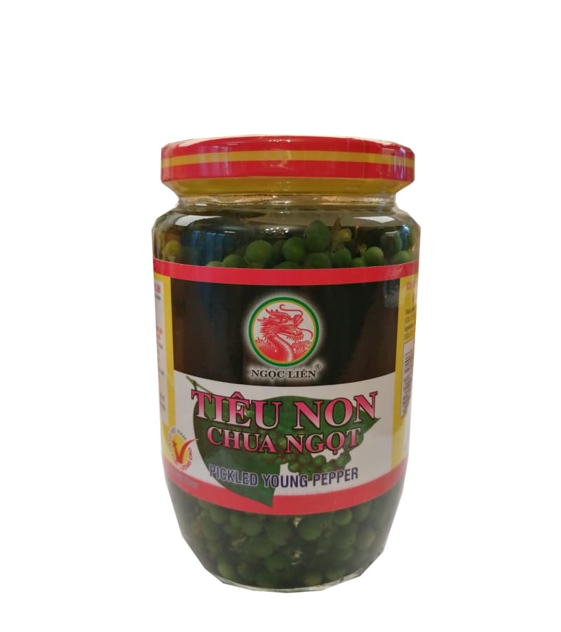 Pieprz Zielony Marynowany 390g Ngoc Lien – Naturalny Smak - obrazek 1