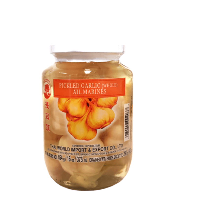 Czosnek Marynowany Cały Cock 454g – Naturalny i Aromatyczny - obrazek 1