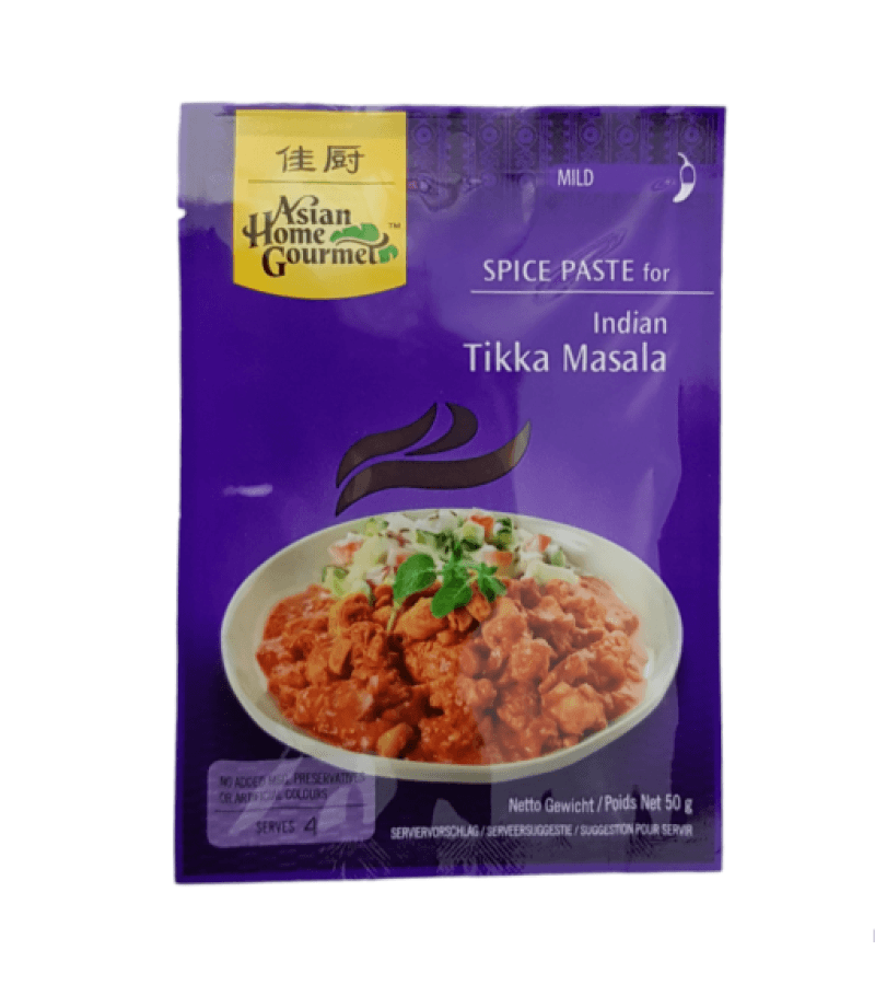 Pasta Tikka Masala AHG 50g – Autentyczny Indyjski Smak - obrazek 1