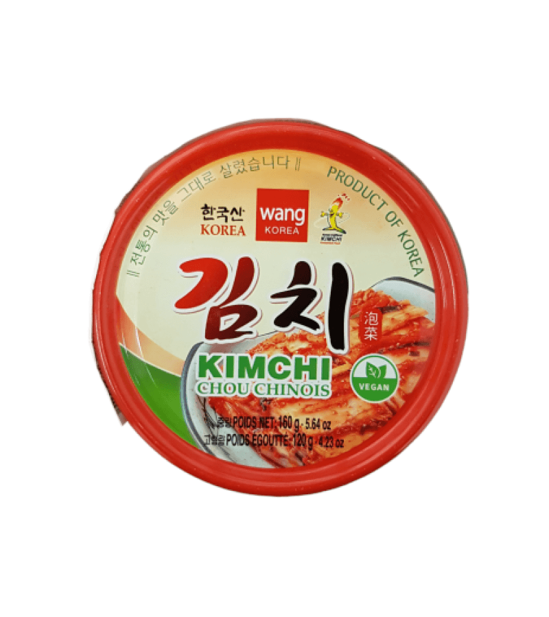 Kimchi Wegańskie Krojone WANG KOREA 160g – Autentyczny Smak - obrazek 1