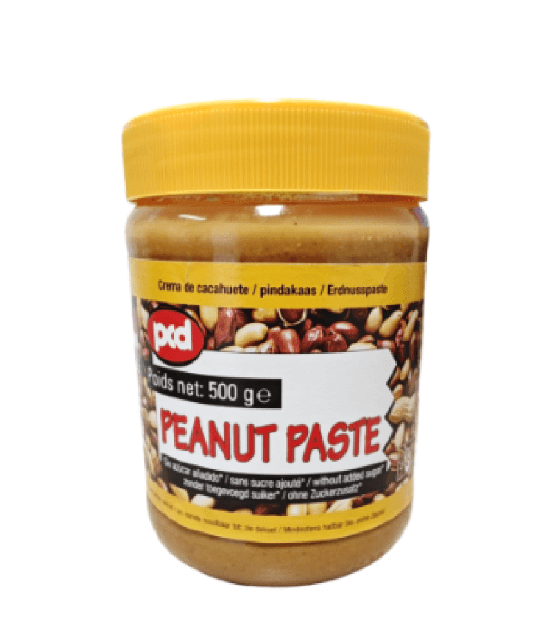 Pasta Masło Orzechowe 100% Naturalne Bez Cukru 500g PCD - obrazek 1