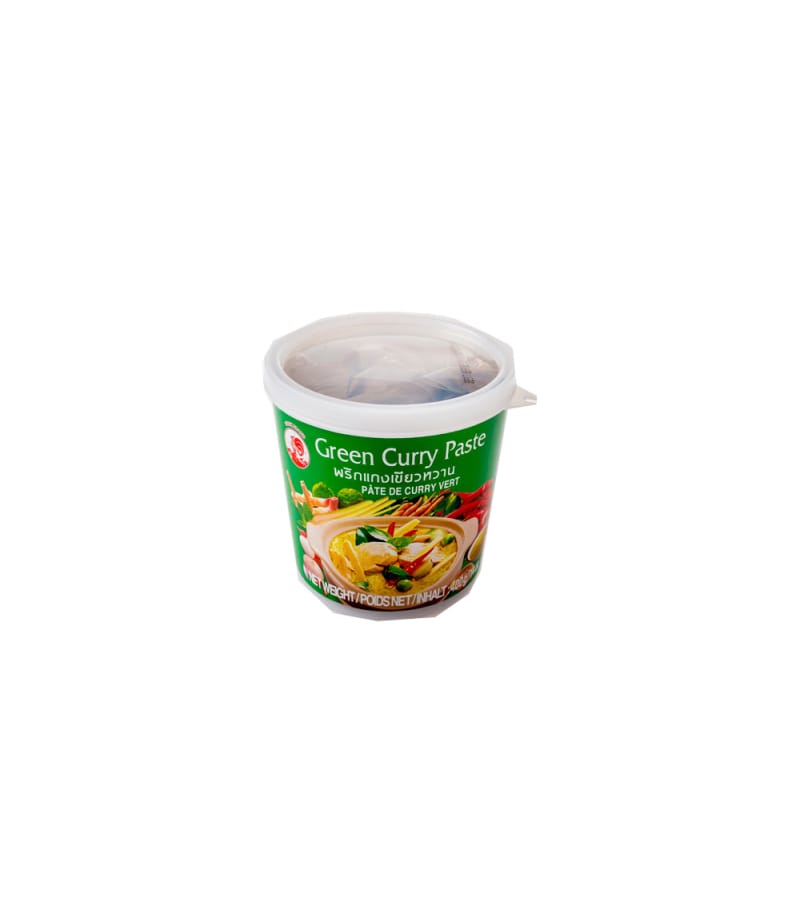 Pasta Curry Zielona COCK 400g – Autentyczny Tajski Smak - obrazek 1