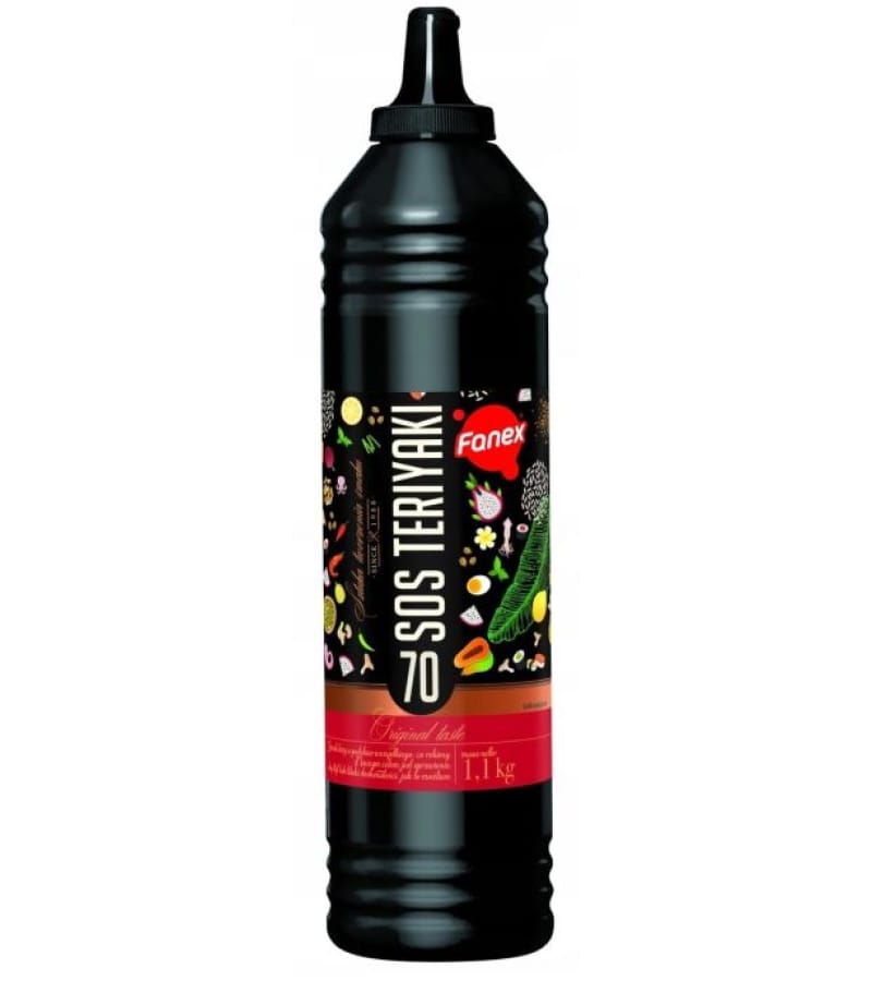 Sos Teriyaki Fanex 1,1 kg – Naturalny, Bez Konserwantów - obrazek 1