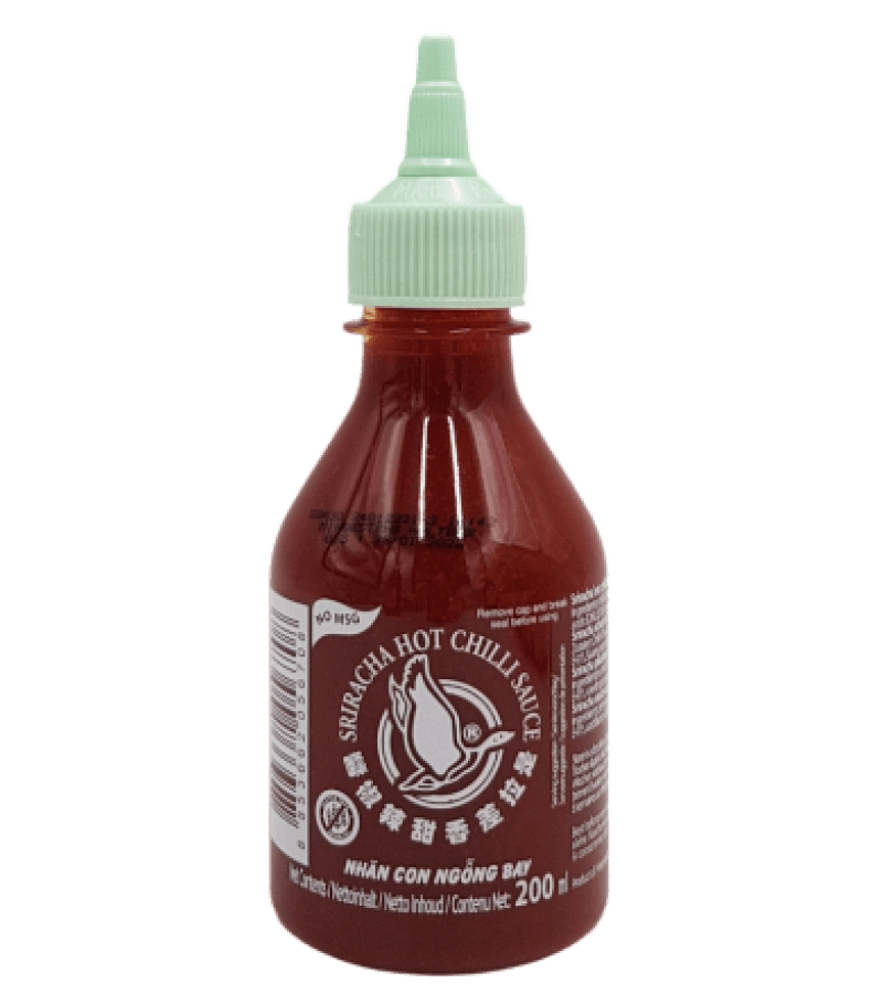 Sos Sriracha Chili Flying Goose 200ml Bez Glutaminianu Sodu - obrazek 1