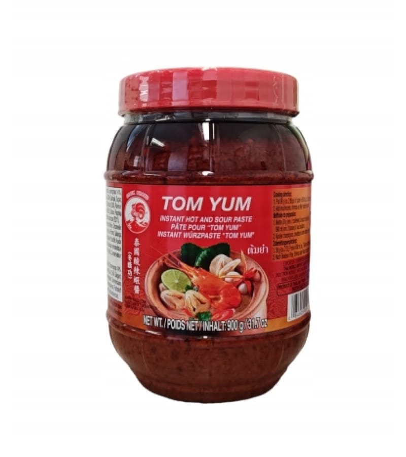 Pasta Tom Yum Cock 900g – Tajska Kwaśno-Ostra Przyprawa - obrazek 1
