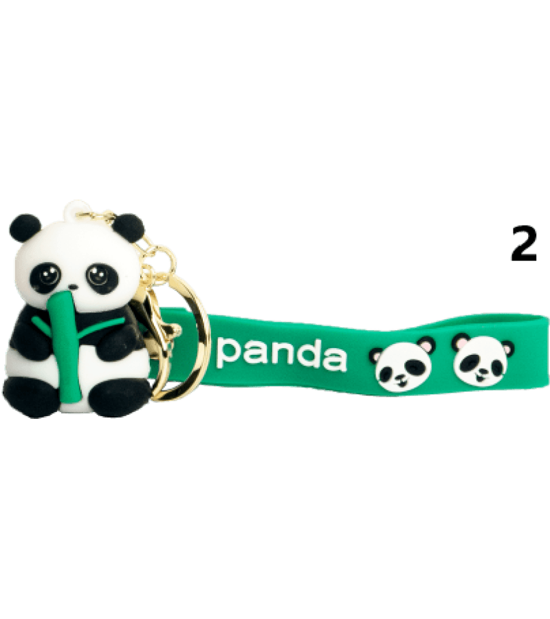 Brelok Panda do Kluczy i Plecaka – Zawieszka Mix 1 szt - obrazek 3