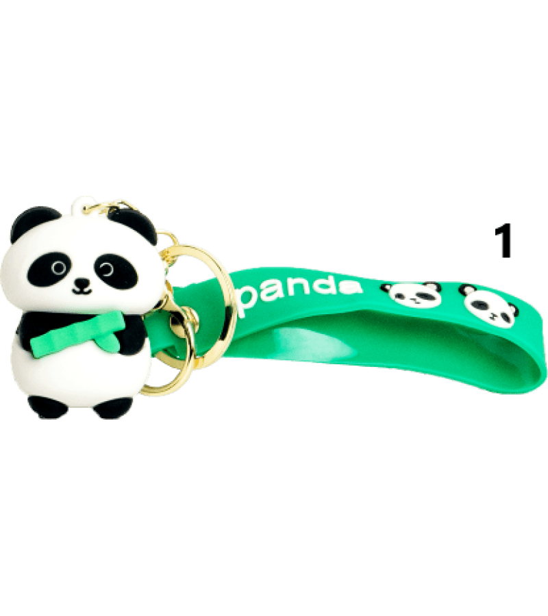 Brelok Panda do Kluczy i Plecaka – Zawieszka Mix 1 szt - obrazek 2