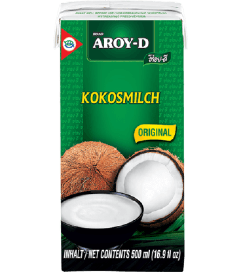 Mleczko Kokosowe Aroy-D 500 ml – Naturalne i Kremowe - obrazek 1