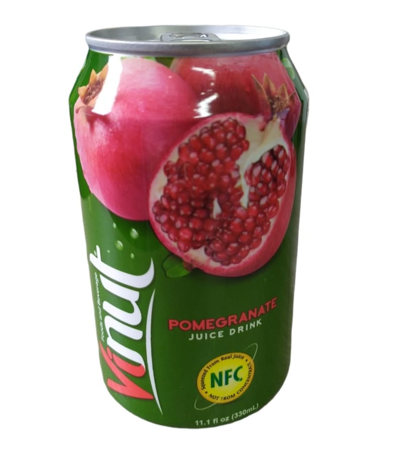 Napój Granatowy VINUT 330ml – Naturalny Smak Granatu - obrazek 1