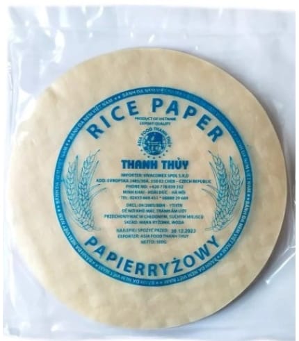 Papier Ryżowy THANH THUY 500g – Idealny do Smażenia i Rolowania
