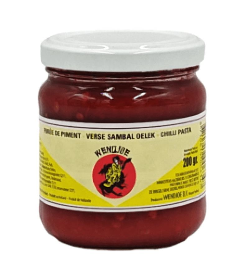 Sambal Oelek Wendjoe 200g – Ostry Sos Chilli Naturalny - obrazek 1