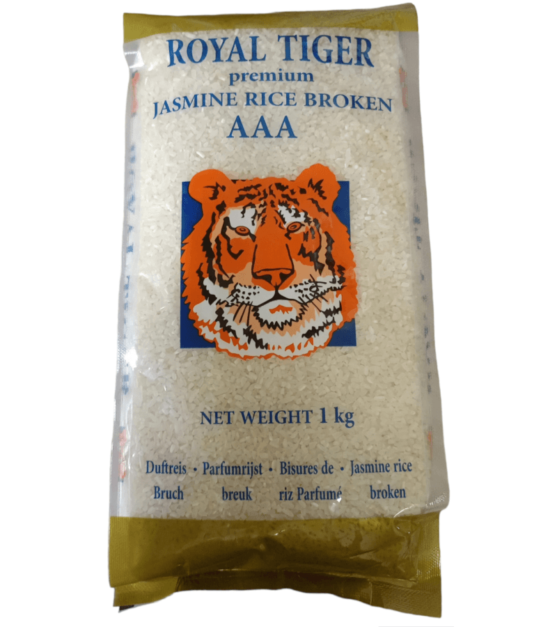 Ryż Jaśminowy Łamany ROYAL TIGER 1kg – Aromatyczny i Szybki - obrazek 1