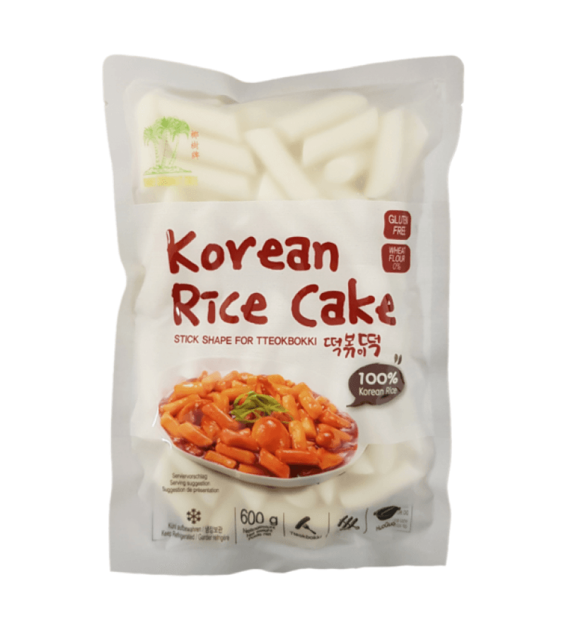 Kluski Ryżowe Tteokbokki TCT 600g – Autentyczne Koreańskie - obrazek 1