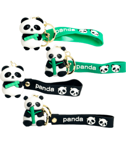 Brelok Panda do Kluczy i Plecaka – Zawieszka Mix 1 szt