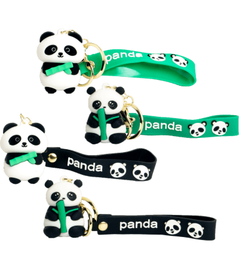 Brelok Panda do Kluczy i Plecaka – Zawieszka Mix 1 szt - obrazek 1