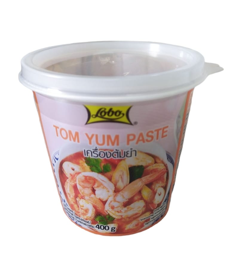 Pasta Tom Yum Lobo 400g – Autentyczny Tajska Przyprawa - obrazek 1