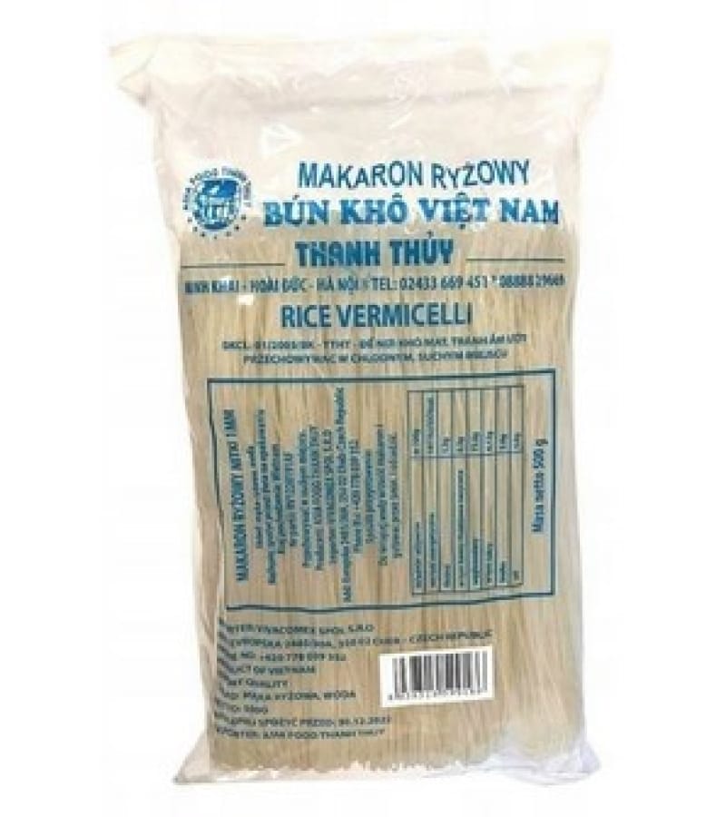 Makaron Ryżowy Nitki THANH THUY 500g – Lekki i Naturalny - obrazek 1