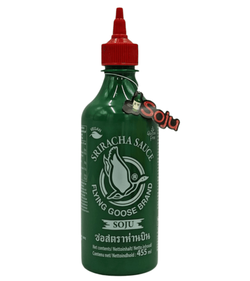 Sriracha Sos Chili Flying Goose 455 ml – Ostry i Aromatyczny - obrazek 1