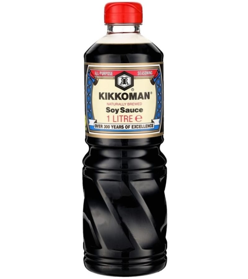 Kikkoman Sos Sojowy Naturalny 1L – Autentyczny Smak Japonii - obrazek 1