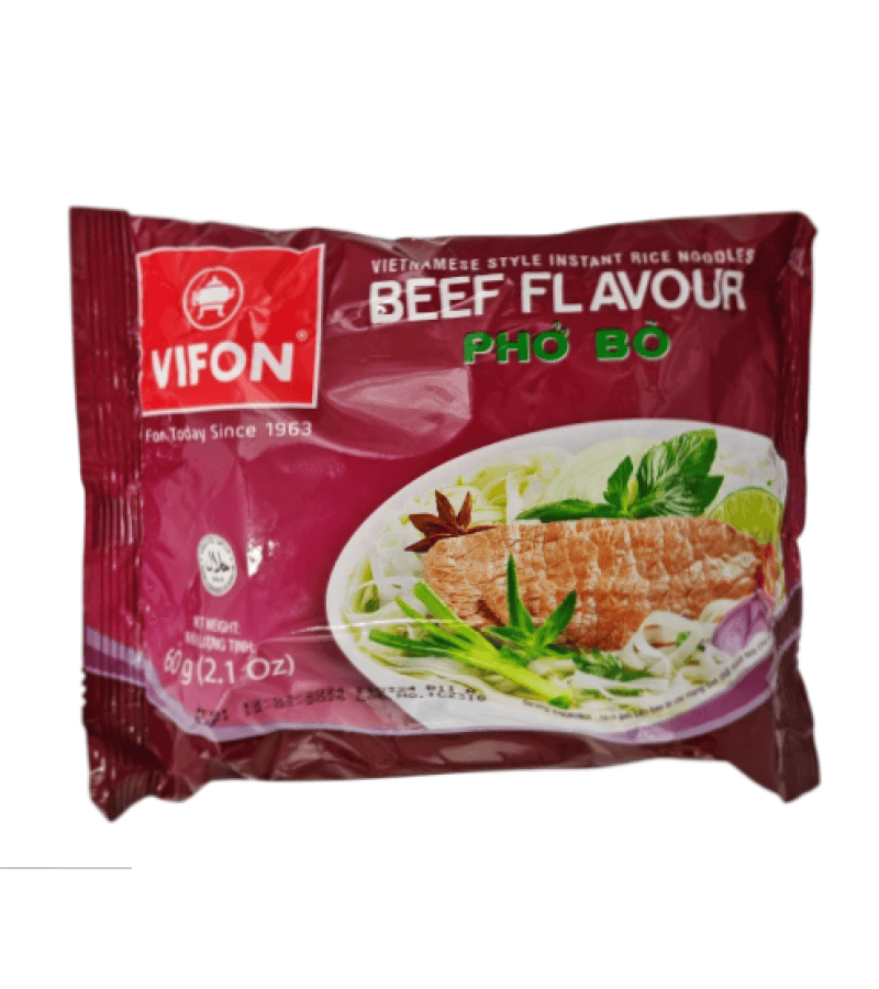 Zupka Pho Bo Wołowa VIFON 60g – Autentyczny Smak Wietnamu - obrazek 1