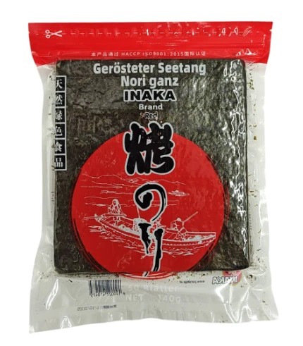 Algi Nori Do Sushi Red 50 szt. Inaka 140g – Naturalne, Premium