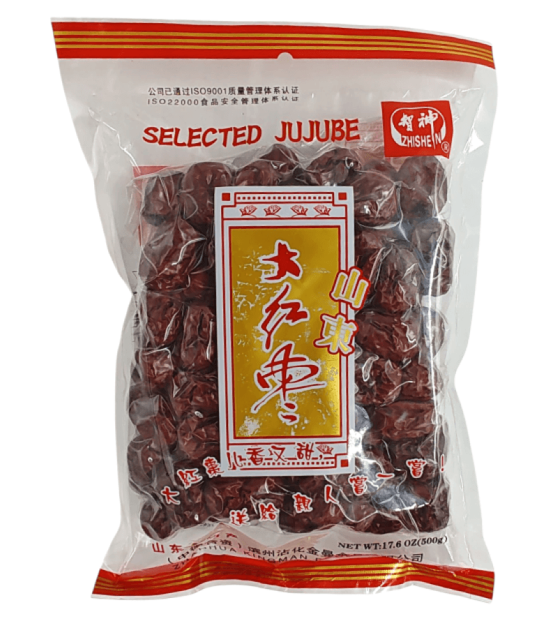 Daktyle czerwone suszone GOLD ZHISHEIN 500g – naturalne i zdrowe - obrazek 1